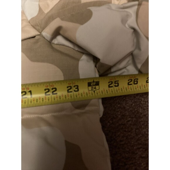 Nike Men's Sportswear Thermal Hooded Windrunner Camo Jacket Tan Large DQ4935-072 - Picture 6 of 7